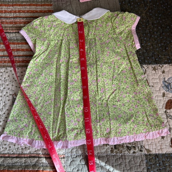 Peter Rabbit Beatrix Potter Infant 2 Piece Floral Dress w/ Cardigan Size 6/9 Mon - Picture 7 of 16